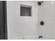 Shower features a white subway tile surround and black fixtures at 4624 83Rd Terrace N, Pinellas Park, FL 33781