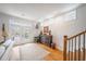 Cozy area with wooden floors, lots of light and access to the outdoor space at 5015 S Elberon St, Tampa, FL 33611