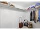 Walk-in closet with ample storage shelves and hanging space to maximize organization at 5213 Burr Pl, Seffner, FL 33584