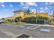 Inviting clubhouse with well-manicured landscaping and ample parking for community members at 4222 Hartwood Ln # 1202, Tampa, FL 33618