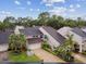 Charming townhome with lush landscaping, private driveway, and attached garage in a desirable community at 4222 Hartwood Ln # 1202, Tampa, FL 33618