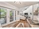 Cozy living area that seamlessly blends indoor and outdoor spaces with an open floor plan at 4222 Hartwood Ln # 1202, Tampa, FL 33618