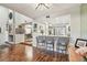 Bright living area with bar seating, an open floor plan, and easy access to the kitchen at 4222 Hartwood Ln # 1202, Tampa, FL 33618