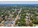 Aerial view showcasing the property's location at 106 W Louisiana Ave, Tampa, FL 33603