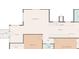 Layout of the home showcasing the living room, kitchen, bedrooms, and porch at 106 W Louisiana Ave, Tampa, FL 33603