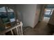 Staircase with a window and view of a bedroom at 13218 Parkhurst Ct, Riverview, FL 33569