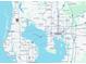 Map featuring the general location of Tampa and surrounding cities and towns in Florida at 2139 Elm St # 308, Dunedin, FL 34698