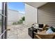 Outdoor patio area with comfortable seating and an open-air view, perfect for enjoying the weather at 800 S Dakota Ave # 241, Tampa, FL 33606