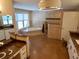 Elegant bathroom with a large soaking tub, tiled shower, and dual vanities at 8025 Island Dr, Port Richey, FL 34668