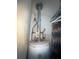 Close up view of an aging GE water heater at 8203 N Semmes St, Tampa, FL 33604