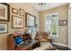 Well-lit office with desk and charming decor at 1014 7Th Street N, St Petersburg, FL 33701