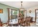Inviting dining room with views into the kitchen at 11209 Spring St, Largo, FL 33774