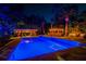 Large swimming pool with outdoor bar and hot tub at 11209 Spring St, Largo, FL 33774