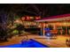 Outdoor oasis featuring a private pool, bar, and hot tub at 11209 Spring St, Largo, FL 33774