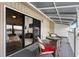 This lovely balcony features views of the bedroom at 12360 Capri N Cir # 106, Treasure Island, FL 33706