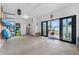 Garage open to the outside, showing water views at 12360 Capri N Cir # 106, Treasure Island, FL 33706