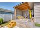 Backyard includes surfboards, storage and access to the main home at 12595 95Th N St, Largo, FL 33773