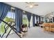 Spacious sunroom with view to the back yard at 13003 Titleist Dr, Hudson, FL 34669