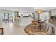 Open concept kitchen, dining and living areas with a smooth transition and lots of space at 1313 Markley Dr, Largo, FL 33770