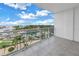 Enjoy stunning water views from this condo balcony, complete with tile flooring and glass railings at 1325 Snell Isle Ne Blvd # 505, St Petersburg, FL 33704
