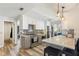 Well-lit kitchen with stainless steel appliances and eat-in counter at 1421 Buckner Rd, Valrico, FL 33596