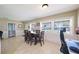 Spacious dining room with plenty of natural light and room for entertaining guests at 1450 Seabreeze St, Clearwater, FL 33756