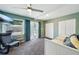 Main bedroom with a sliding glass door at 1450 Seabreeze St, Clearwater, FL 33756