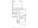 Upstairs floor plan highlighting the bedroom and bathroom layout of the property at 1515 Park N St, St Petersburg, FL 33710