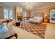 This beautiful, spacious main bedroom has great natural light, fireplace and a sitting area at 1515 Park N St, St Petersburg, FL 33710