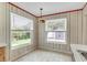 Bright breakfast nook featuring two large windows to maximize natural light at 1666 Souvenir Dr, Clearwater, FL 33755