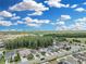 A beautiful community featuring pristine landscaping, and well-maintained homes surrounded by lush greenery on a sunny day at 1696 Hidden Springs Dr, Trinity, FL 34655