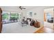 Inviting living room with seamless access to the patio at 1972 Wolf Laurel Dr, Sun City Center, FL 33573