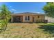 Well maintained backyard with healthy green grass, landscaping and private area at 2637 Yukon Cliff Dr, Ruskin, FL 33570