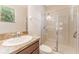 Bathroom features a single sink vanity and a glass enclosed shower at 2637 Yukon Cliff Dr, Ruskin, FL 33570