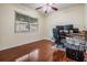 Office with hardwood floors at 3604 Arlington Oaks Ct, Tampa, FL 33618