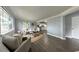 Bright living room featuring hardwood floors, neutral paint, and abundant natural light at 3763 Darthmouth N Ave, St Petersburg, FL 33713