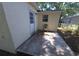 Exterior patio area for outdoor relaxing at 4607 N 35Th St, Tampa, FL 33610