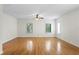Spacious bedroom with a ceiling fan and lots of light at 512 S Glen Ave, Tampa, FL 33609