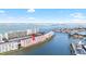 Waterfront condo building offering stunning coastal views, boating access, and nearby amenities at 6025 Shore S Blvd # 409, Gulfport, FL 33707