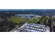 Aerial view of the community and surrounding area at 663 54Th S Way # 146, Gulfport, FL 33707