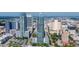 Beautiful aerial shot showcasing the city's high-rise buildings and well-maintained landscaping at 777 N Ashley Dr # 2608, Tampa, FL 33602