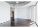 Spacious room with dark hardwood floors and a walk-in closet at 777 N Ashley Dr # 2608, Tampa, FL 33602