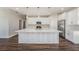 Spacious kitchen with a large island and stainless steel appliances at 9416 Bullfrog Court, Gibsonton, FL 33534