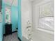 Updated bathroom featuring a tub and shower combo at 1001 E Crawford St, Tampa, FL 33604