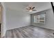 Spacious bedroom with a ceiling fan and great natural lighting at 10626 Park Meadowbrooke Dr, Riverview, FL 33578