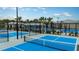 Community pickleball courts provide residents a space for friendly competition at 10869 Rustic Eve Ct, Land O Lakes, FL 34638