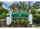 Community signage for Pine Ridge at Lake Tarpon, Village One at 1170 Pine Ridge W Cir # C2, Tarpon Springs, FL 34688