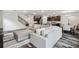 Open floorplan featuring living room adjacent to the kitchen and dining area at 14282 Coronado Dr, Spring Hill, FL 34609