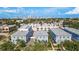 An aerial view showcasing the community's layout and proximity to the downtown area at 202 S Tampania Ave # 3, Tampa, FL 33609