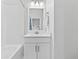Cozy bathroom with tub and shower combination, and single sink vanity at 202 S Tampania Ave # 3, Tampa, FL 33609